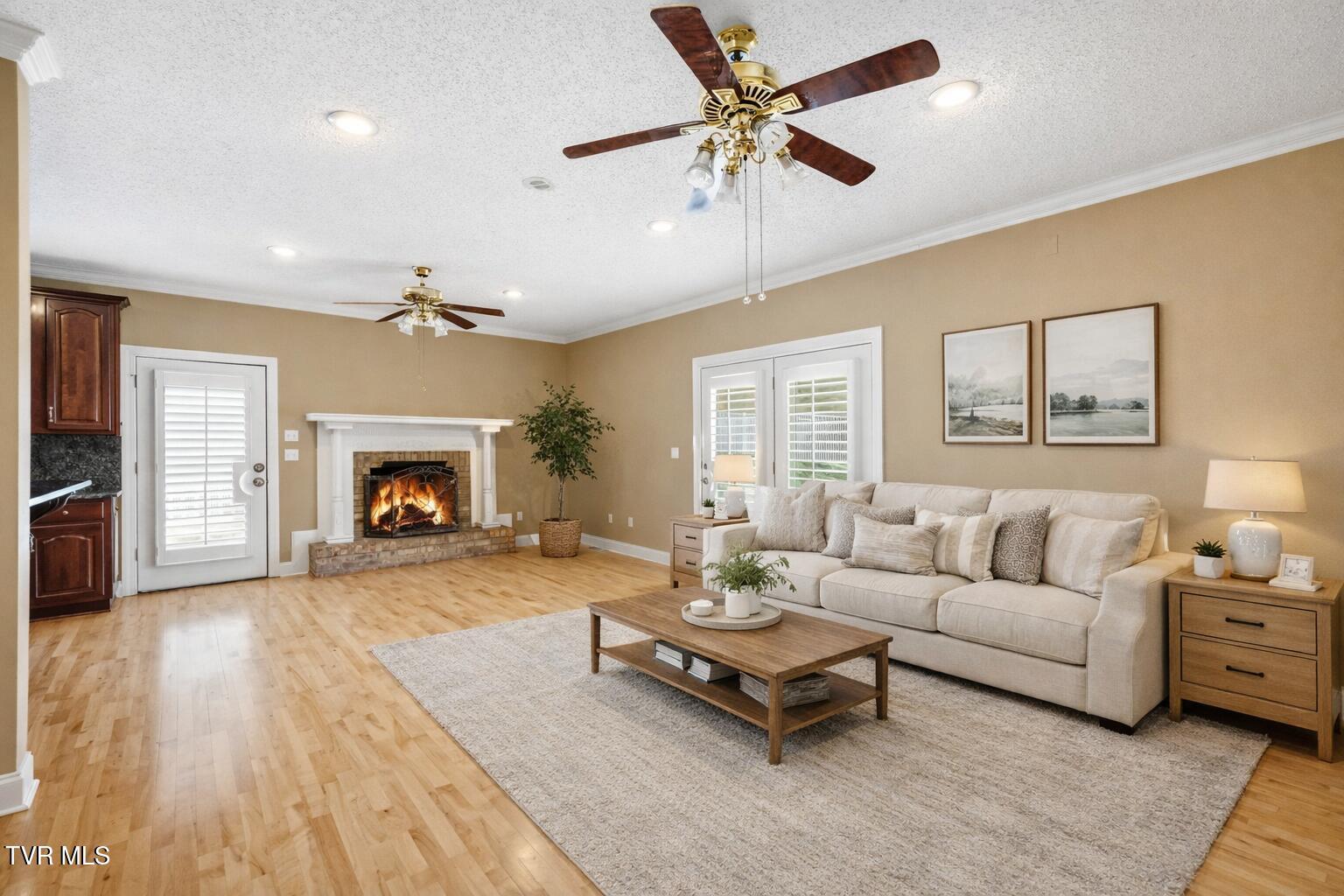 2070 King College Road Bristol, TN 37620 - Photo 7 of 76 Cozy living room with fireplace warmth