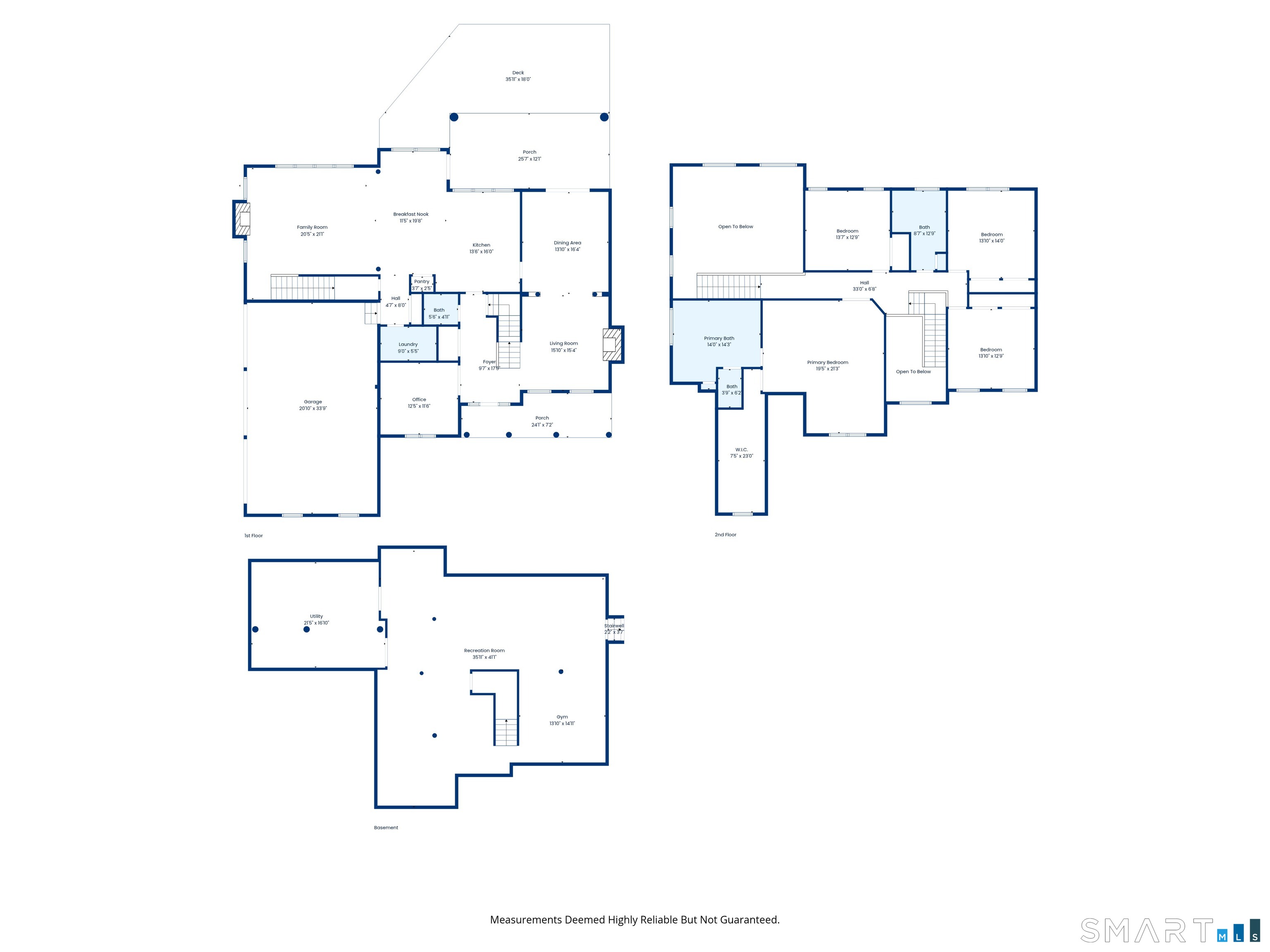 3 East Lake Road Danbury, CT 06811 - Photo 35 of 37 Main Level floorplans