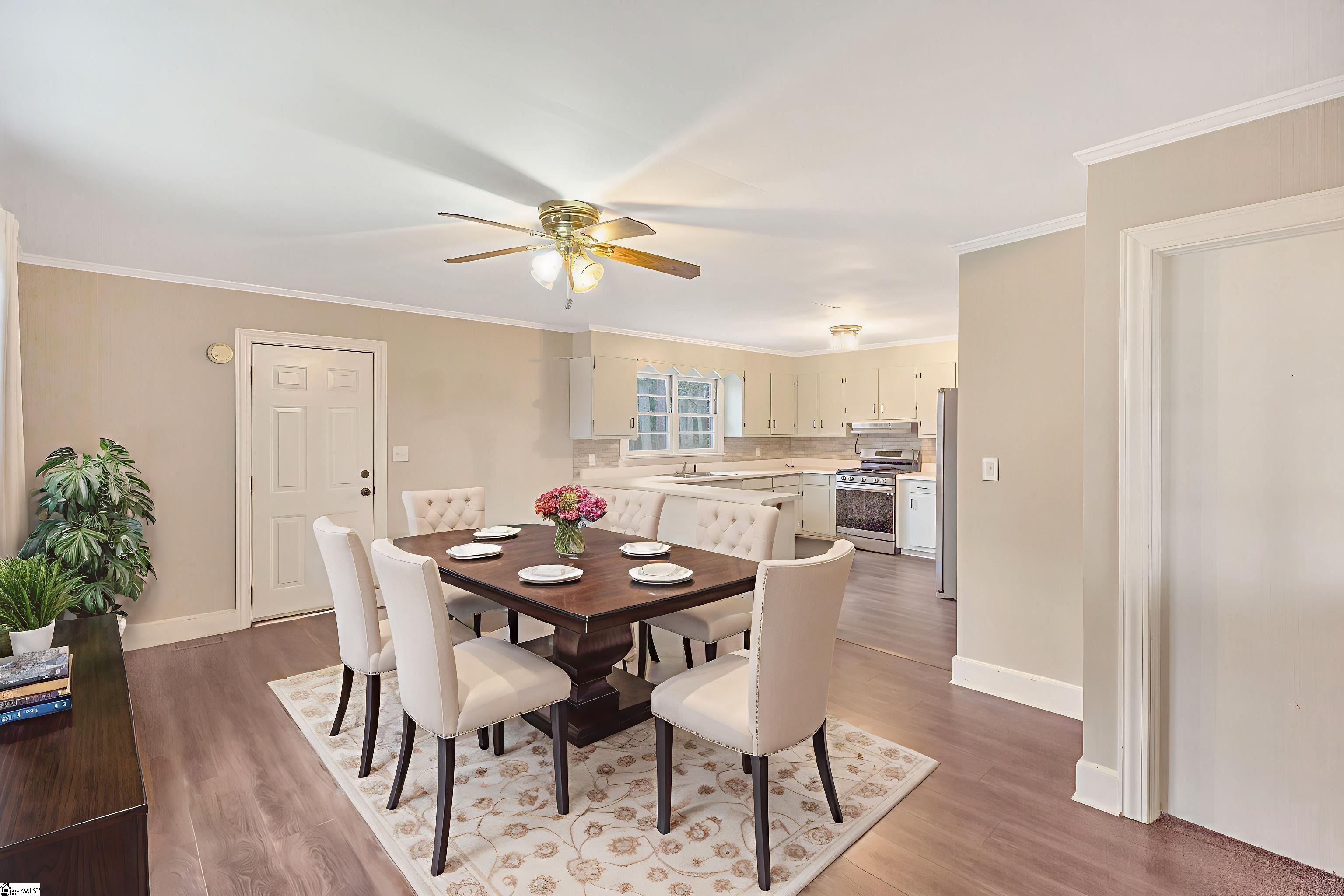 701 West Greer Street Honea Path, SC 29654 - Photo 8 of 23 Virtually Stagged Dining/ Sitting Room