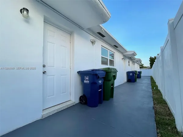 a room with storage and utility