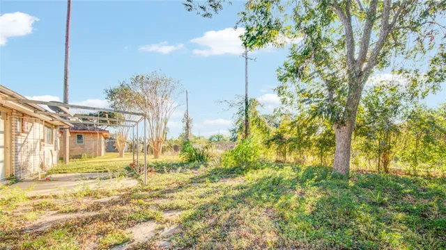 a view of a building with a trees
