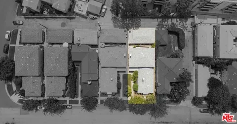 an aerial view of city