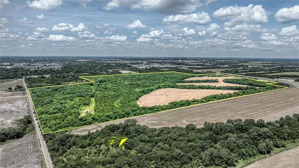 a view of a pathway both side of grassy field with shrub