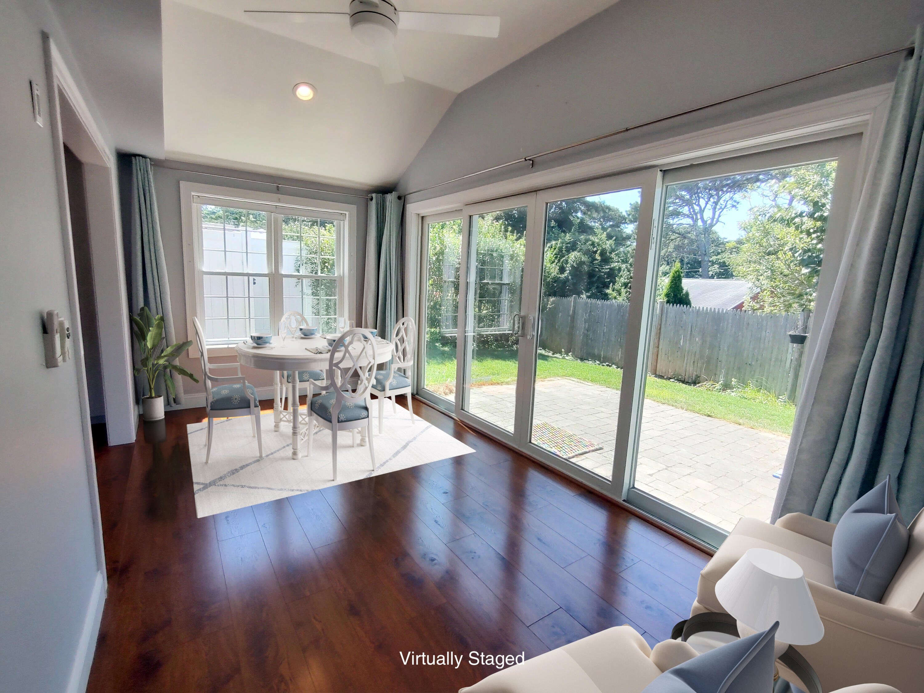 25 Mary-David Road, Unit 50A Yarmouth Port, MA 02675 - Photo 27 of 59 a view of a work space with furniture wooden floor and windows