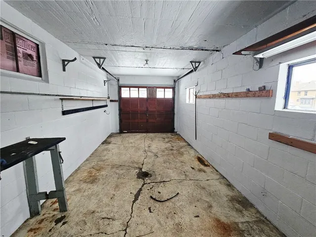a view of storage and utility room