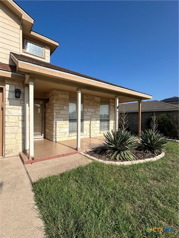 3043 Rain Dance Loop Harker Heights, TX 76548 - Photo 2 of 20 front view of house with a yard