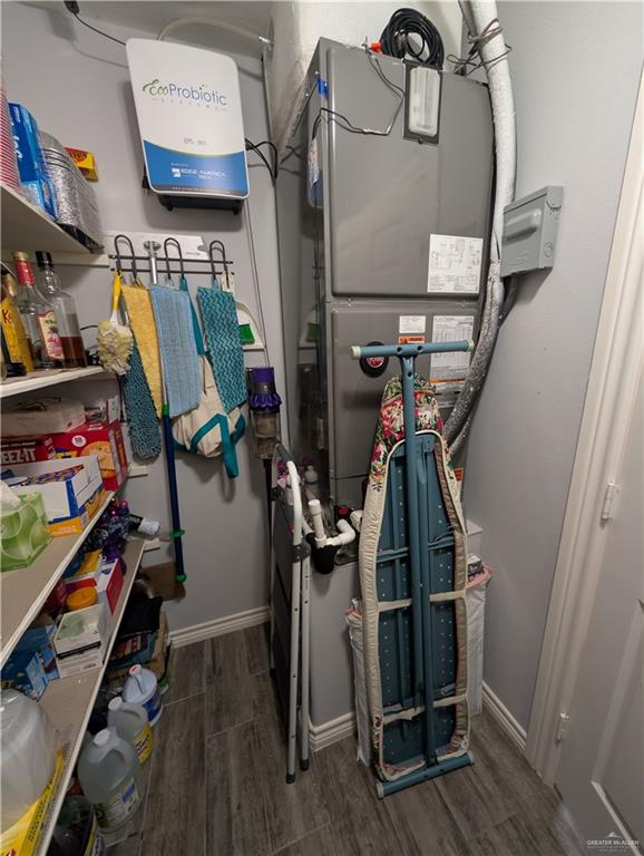 404 Jupiter Street Mission, TX 78572 - Photo 17 of 22 Pantry / Utilities Room with heating unit and ECO Probiotic System.