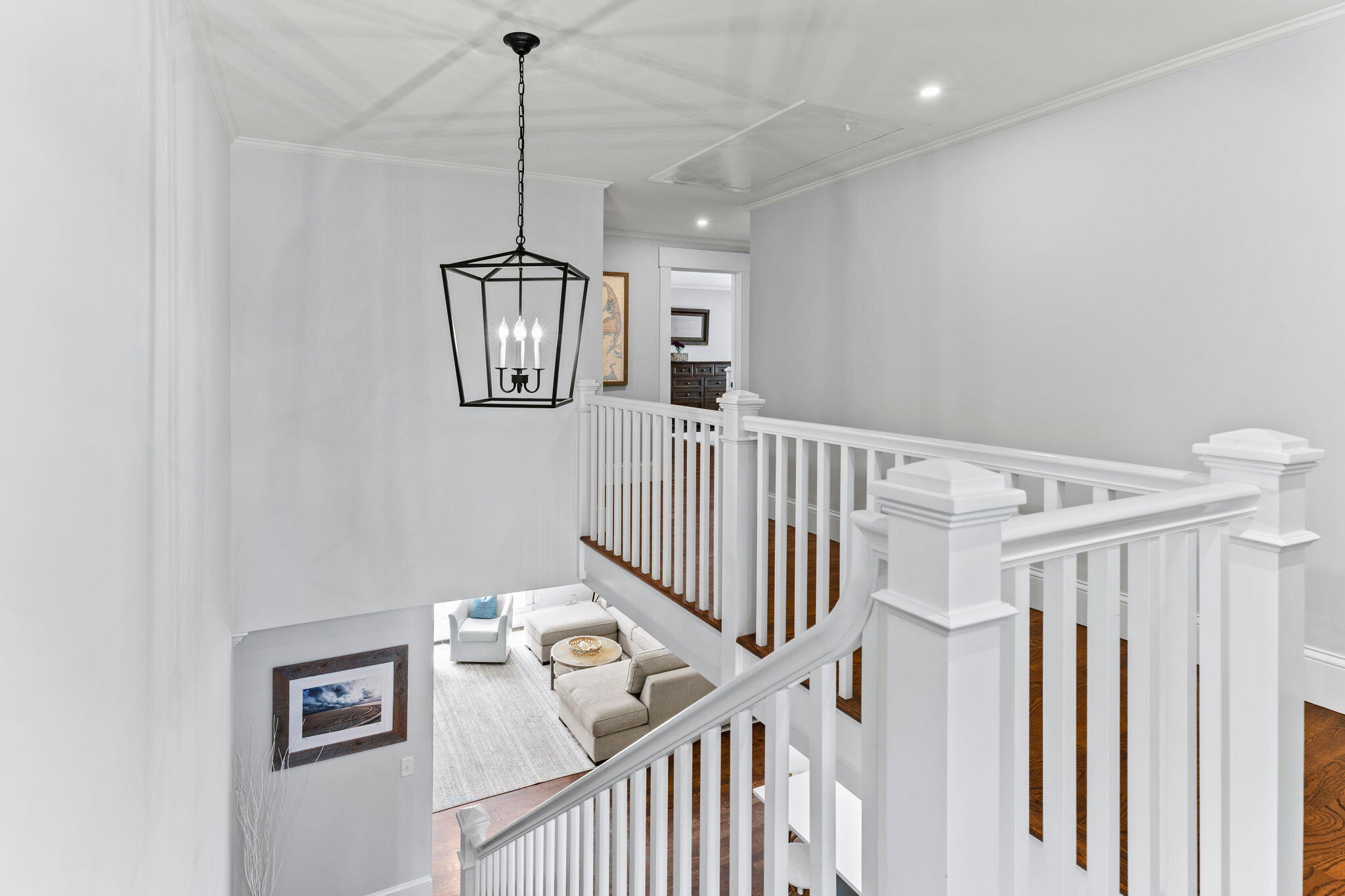 101 Warren Street Osterville, MA 02655 - Photo 17 of 39 a view of a hallway with stairs