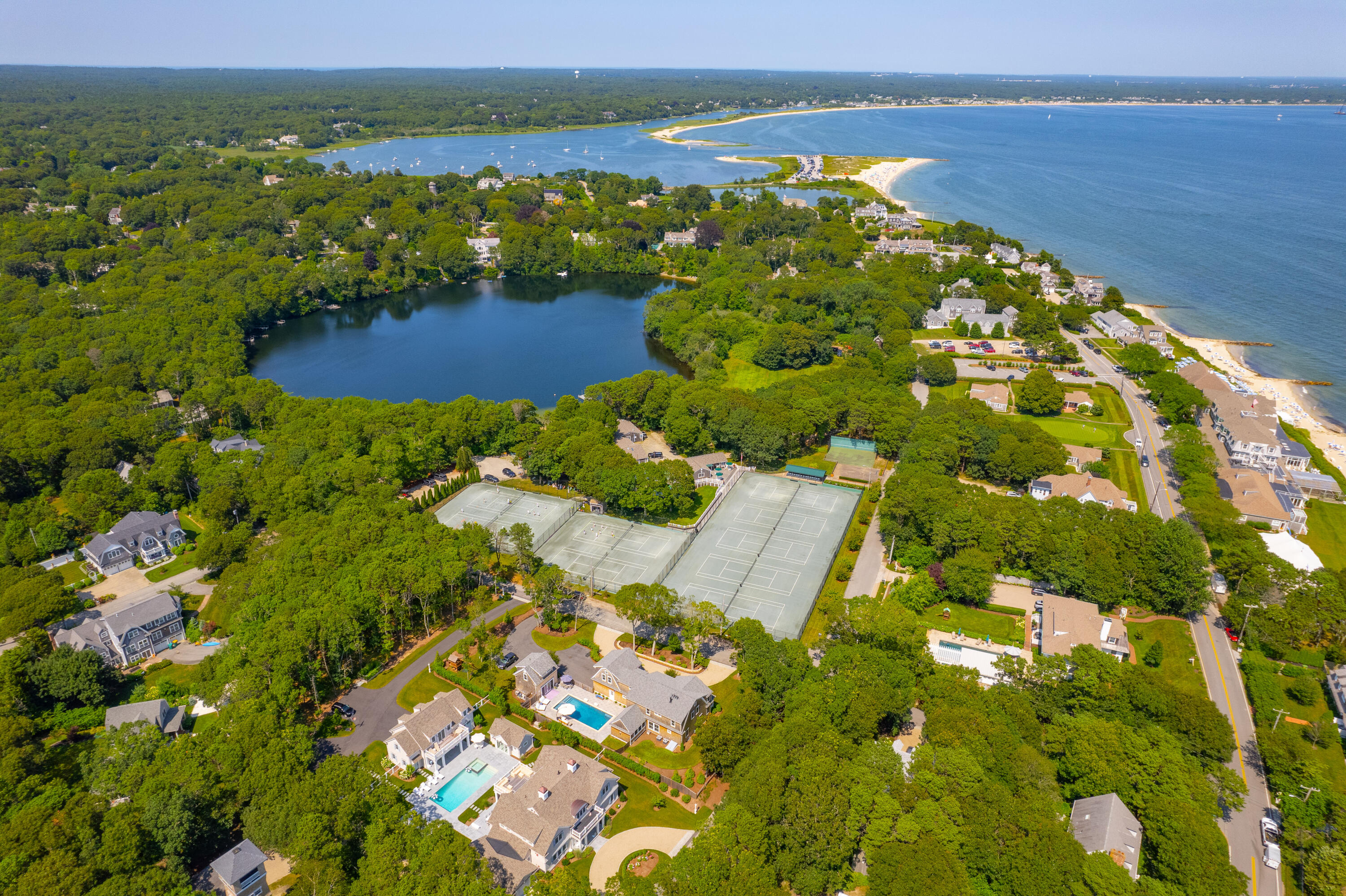 101 Warren Street Osterville, MA 02655 - Photo 33 of 39 a view of a lake