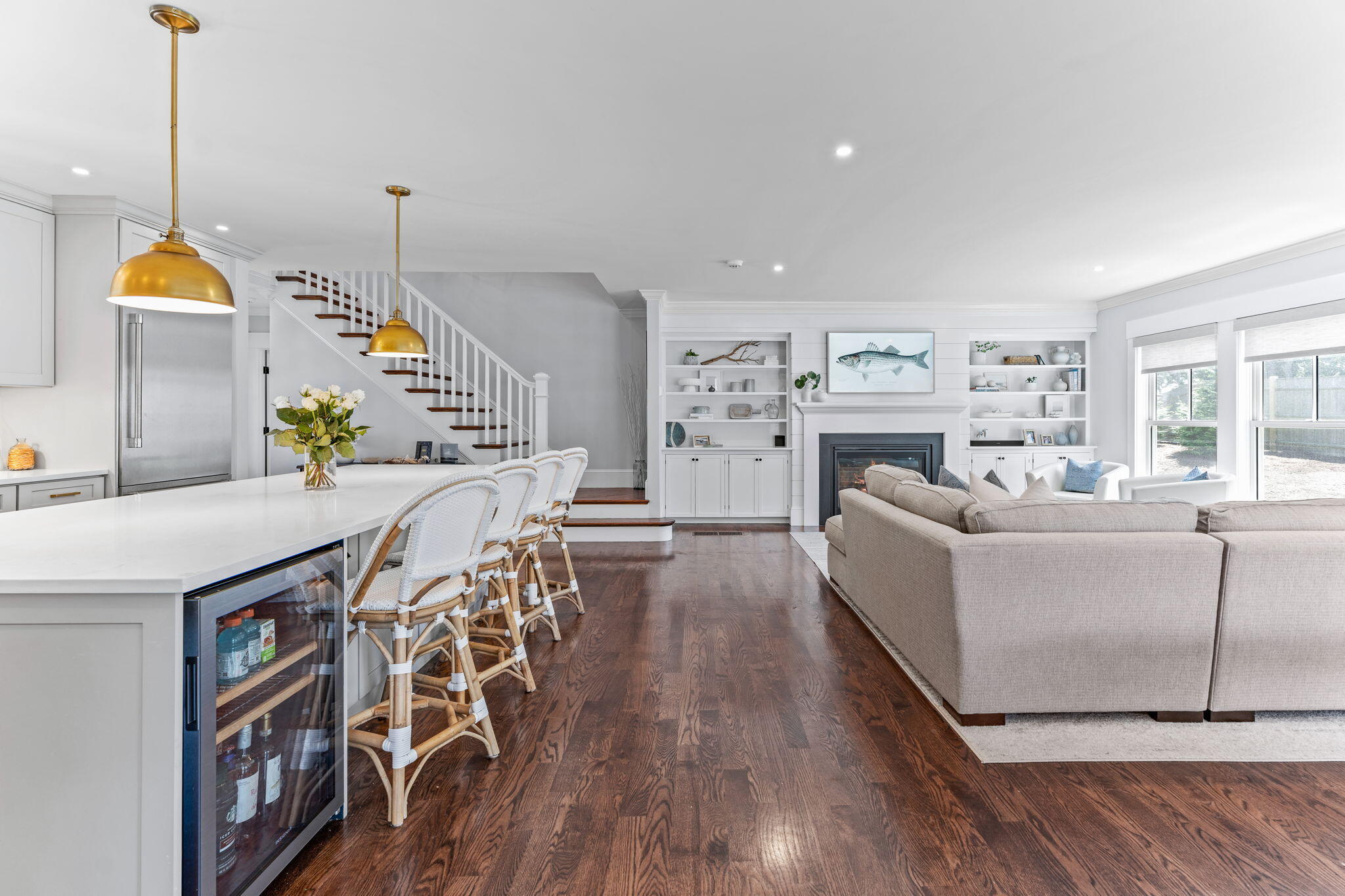 101 Warren Street Osterville, MA 02655 - Photo 6 of 39 a living room with furniture and a wooden floor