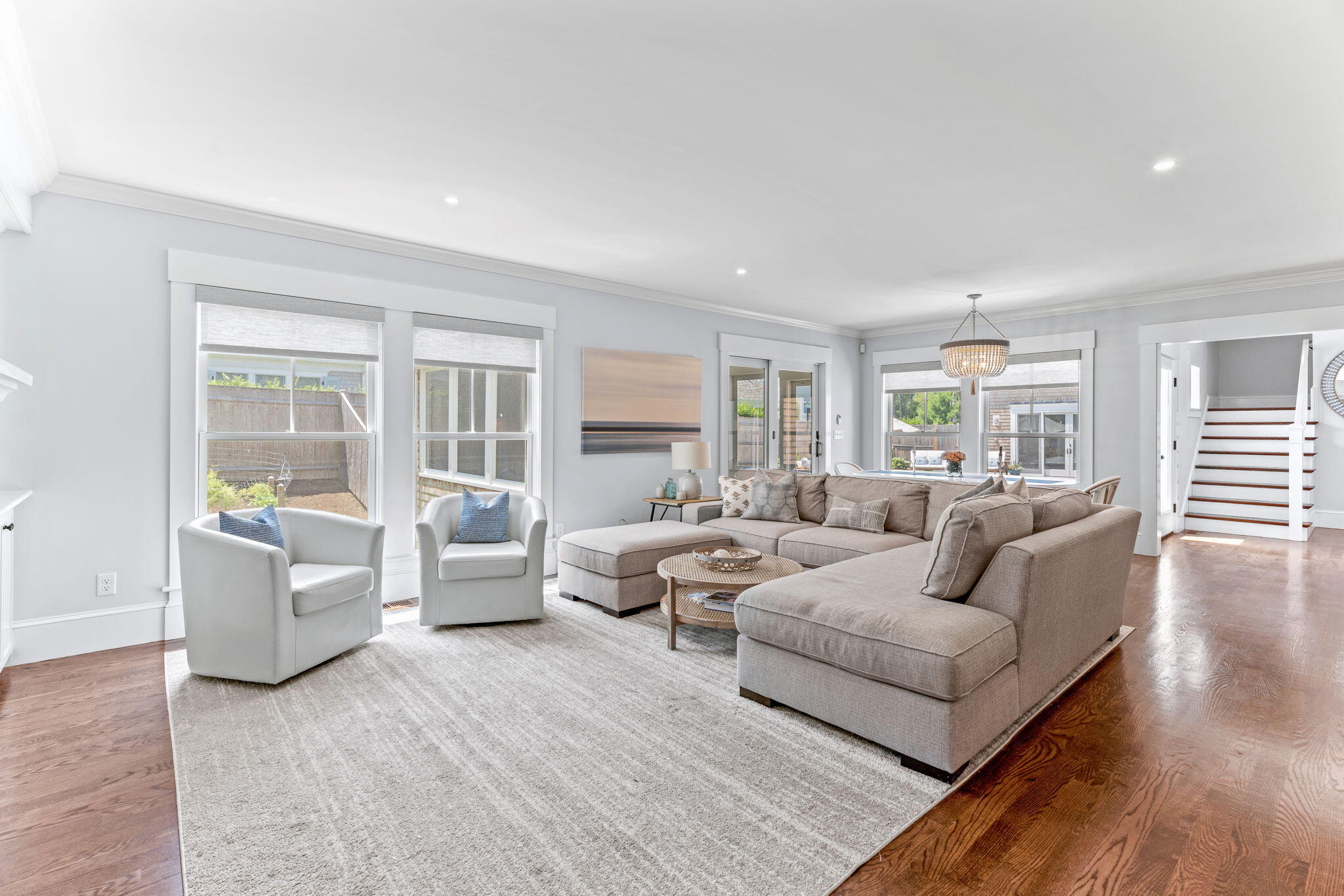 101 Warren Street Osterville, MA 02655 - Photo 8 of 39 a living room with furniture and a wooden floor
