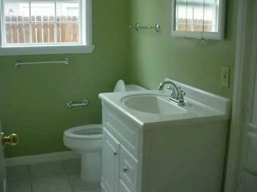 a bathroom with a sink and a toilet