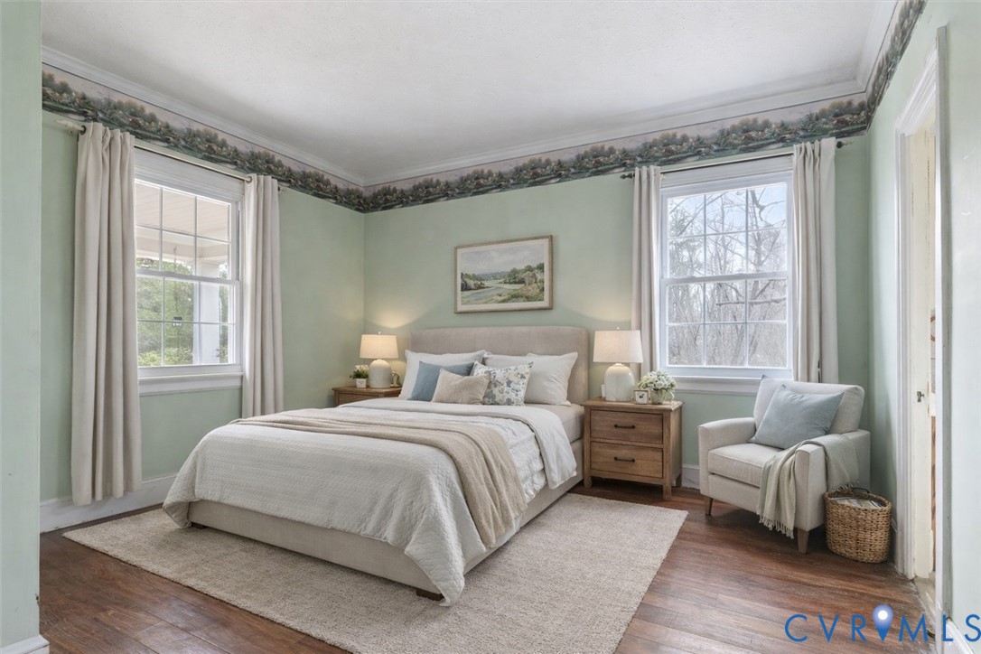 11221 Hanover Courthouse Road Hanover, VA 23069 - Photo 20 of 31 a bedroom with a bed and a couch