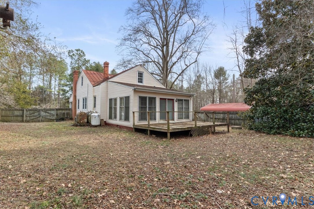 11221 Hanover Courthouse Road Hanover, VA 23069 - Photo 25 of 31 a view of a house with a yard and sitting area