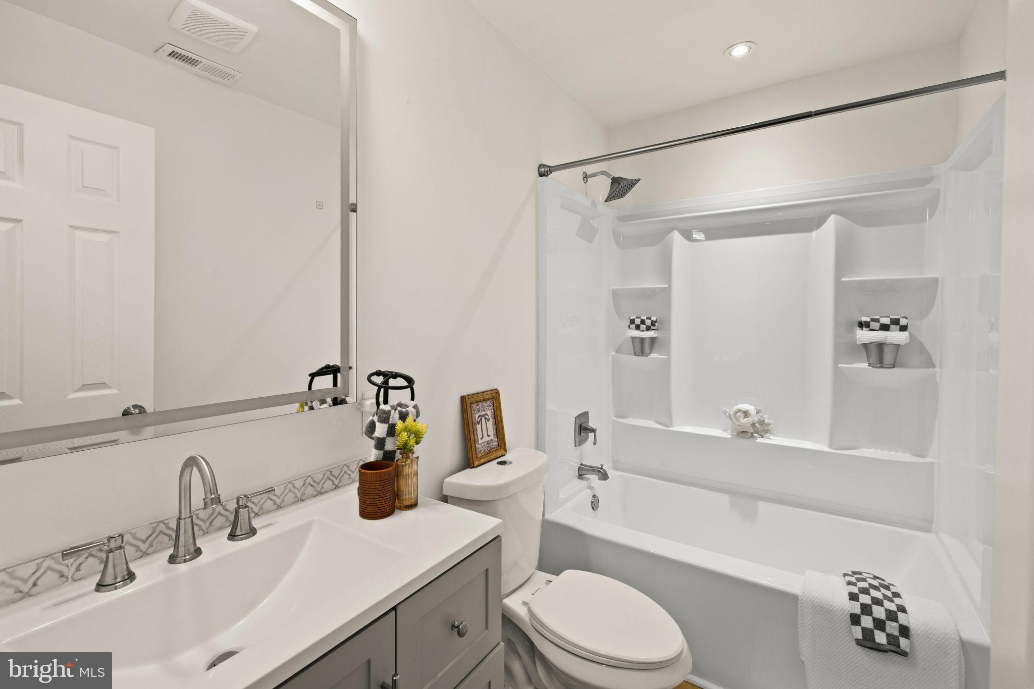 10789 Brent Town Road Catlett, VA 20119 - Photo 40 of 55 Modern bathroom with sleek finishes.