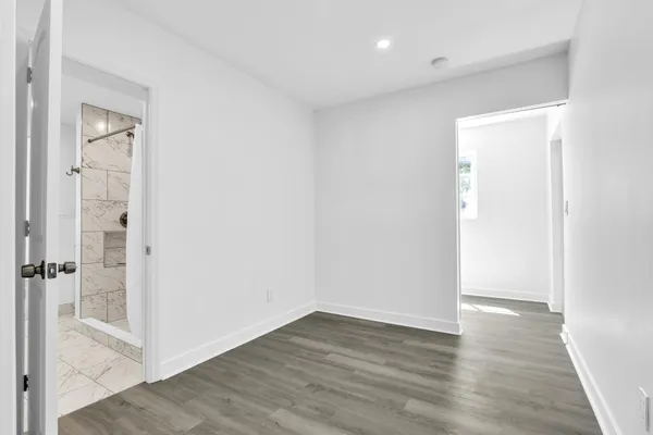 wooden floor in an empty room