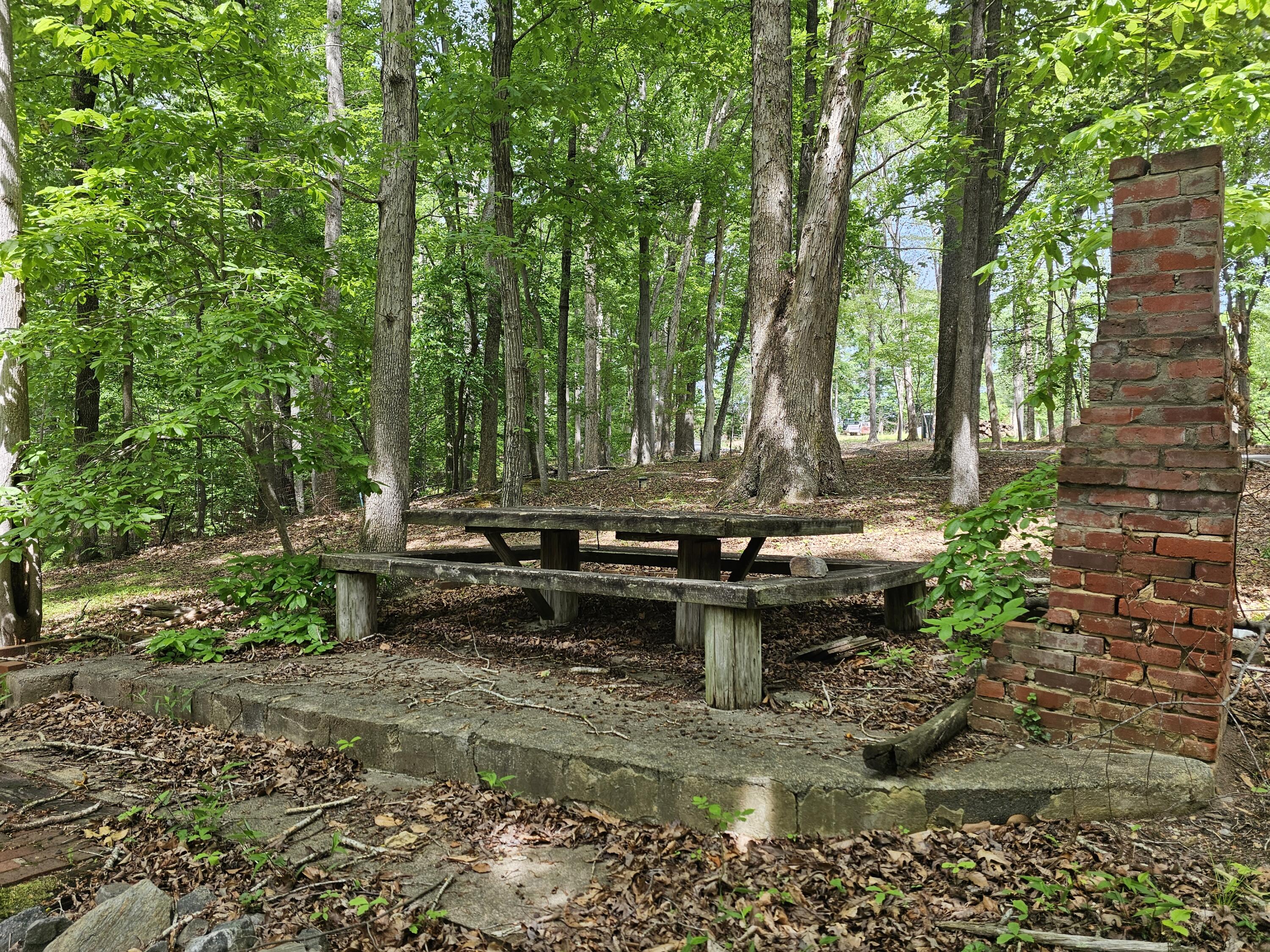 145 Carlos Road Union Hall, VA 24176 - Photo 8 of 17 a view of a backyard with sitting area