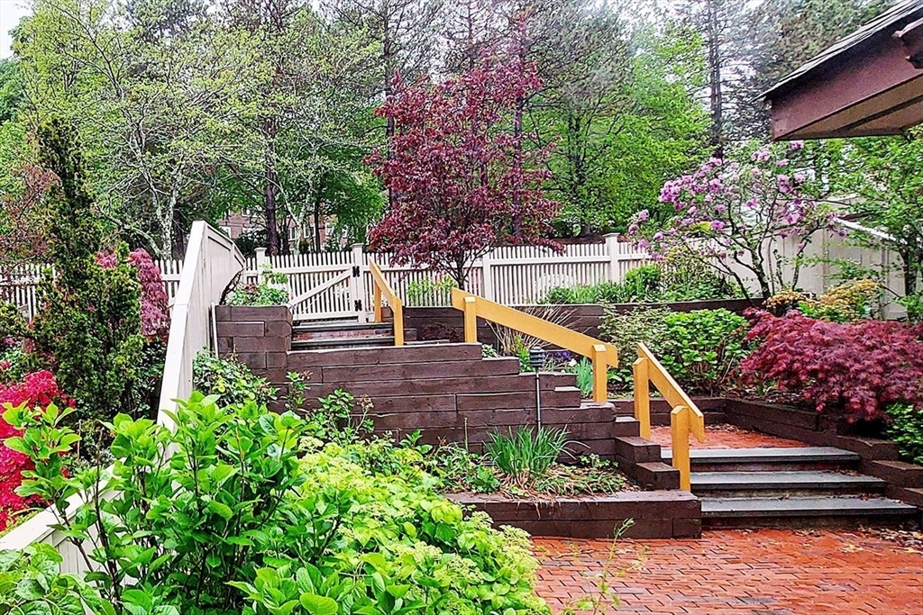 67 Algonquin Road, Unit 67 Newton, MA 02467 - Photo 2 of 38 a view of a garden with flowers