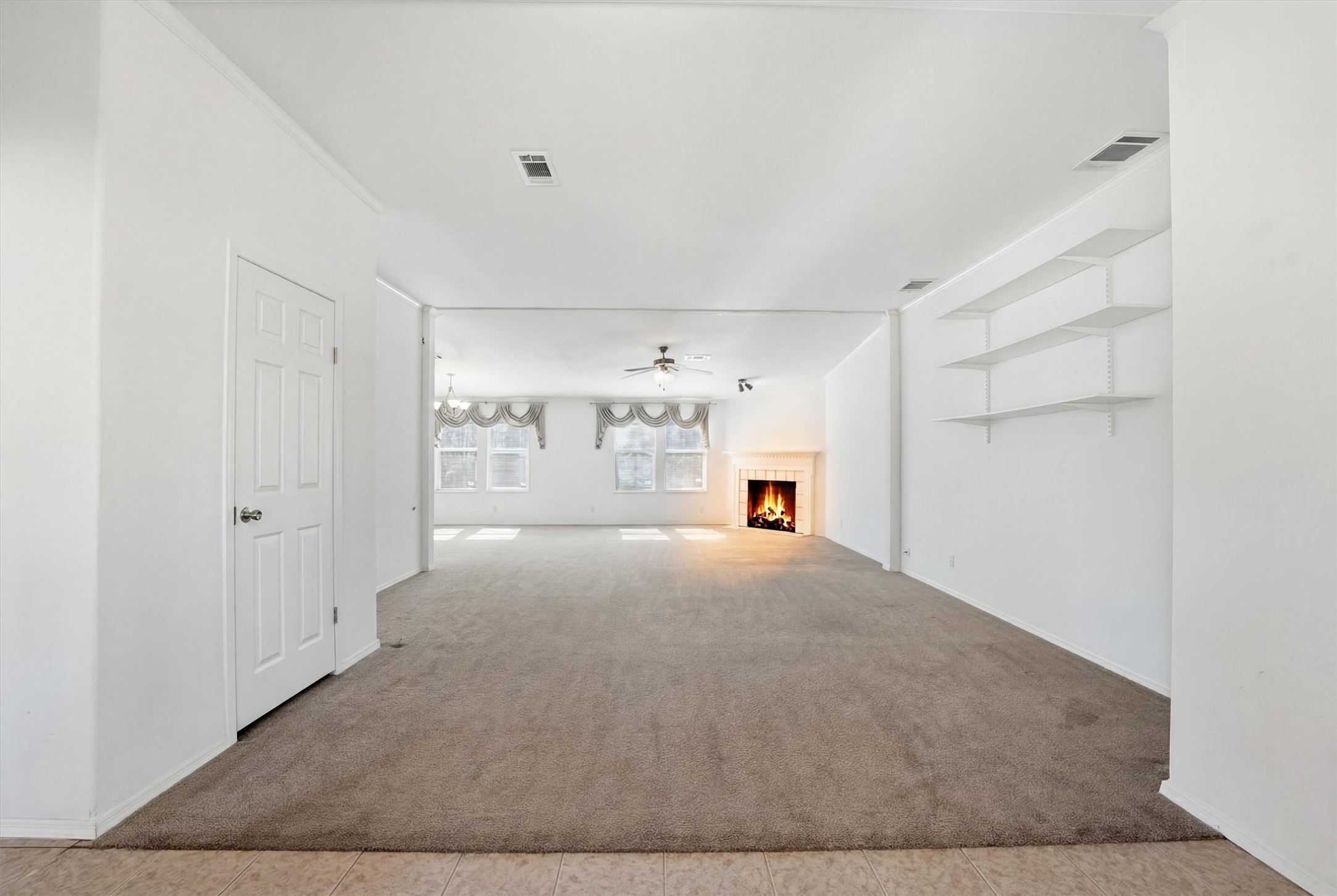 351 County Road 6501 Dayton, TX 77535 - Photo 3 of 29 a view of a livingroom with an empty space