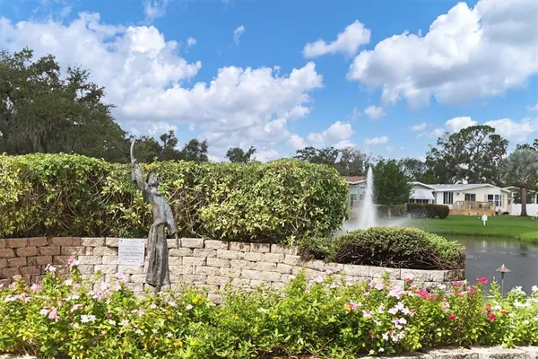 a view of a garden
