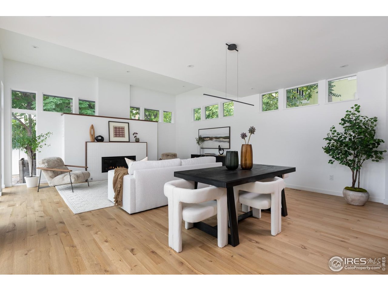 934 Spruce Street Boulder, CO 80302 - Photo 45 of 49 Sunlit, open floor plan with a spacious living room.