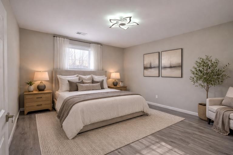 543 Peachers Mill Road Clarksville, TN 37042 - Photo 26 of 29 a bedroom with bed and window