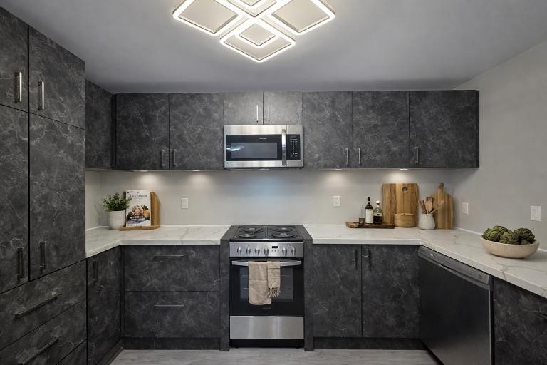 543 Peachers Mill Road Clarksville, TN 37042 - Photo 10 of 29 a kitchen with a cabinets and stainless steel appliances