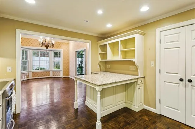 a view of storage space