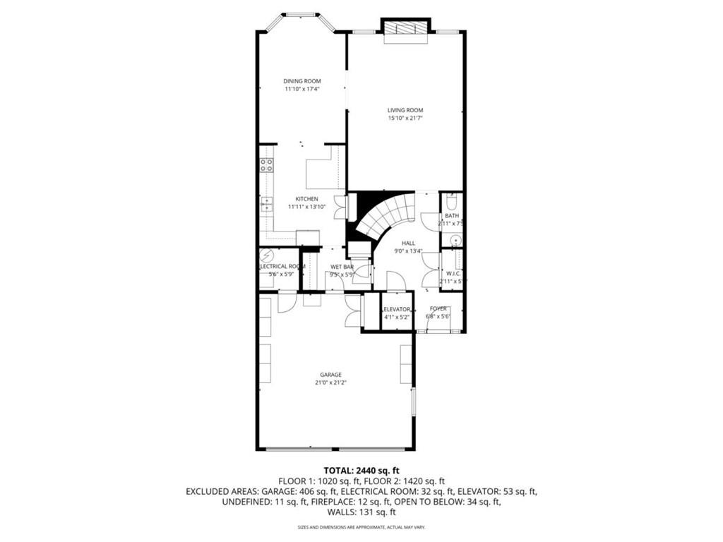 19 Mooregate Square Northwest Atlanta, GA 30327 - Photo 47 of 48 a picture of a floor plan