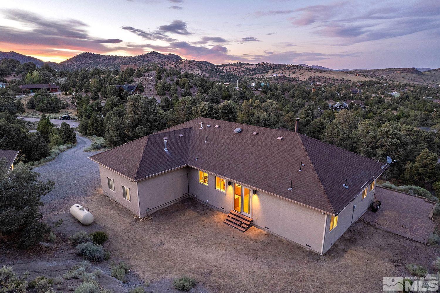 21635 Delta Drive Reno, NV 89521 - Photo 22 of 27 a view of a terrace with a yard