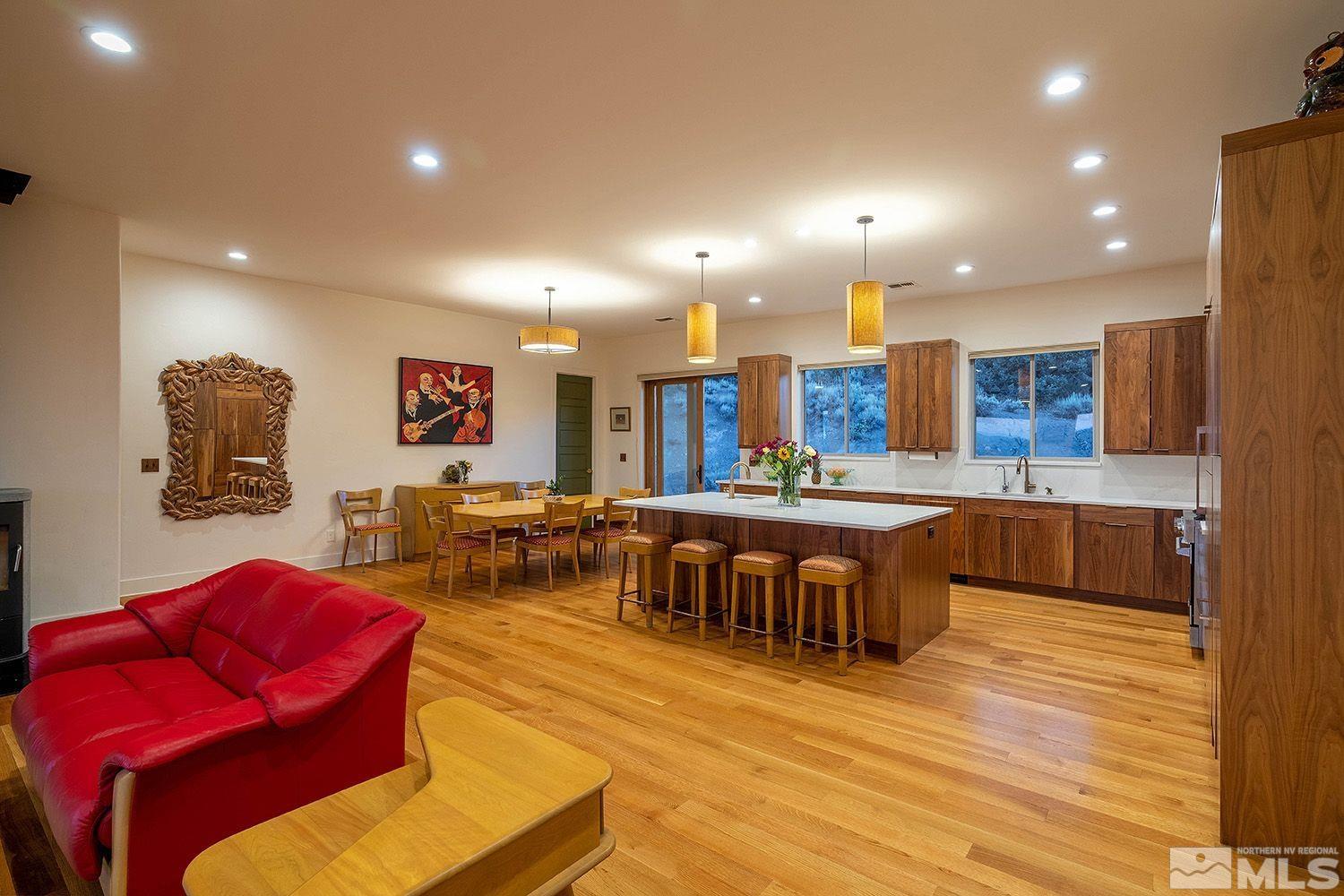 21635 Delta Drive Reno, NV 89521 - Photo 4 of 27 a living room with lots of furniture and kitchen view