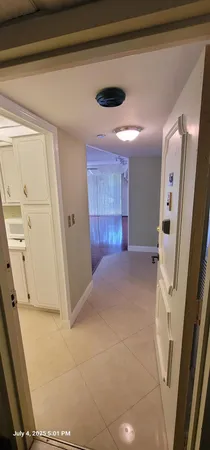 a view of front door