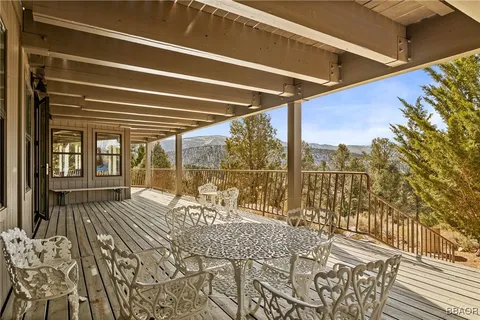 a view of balcony with couch
