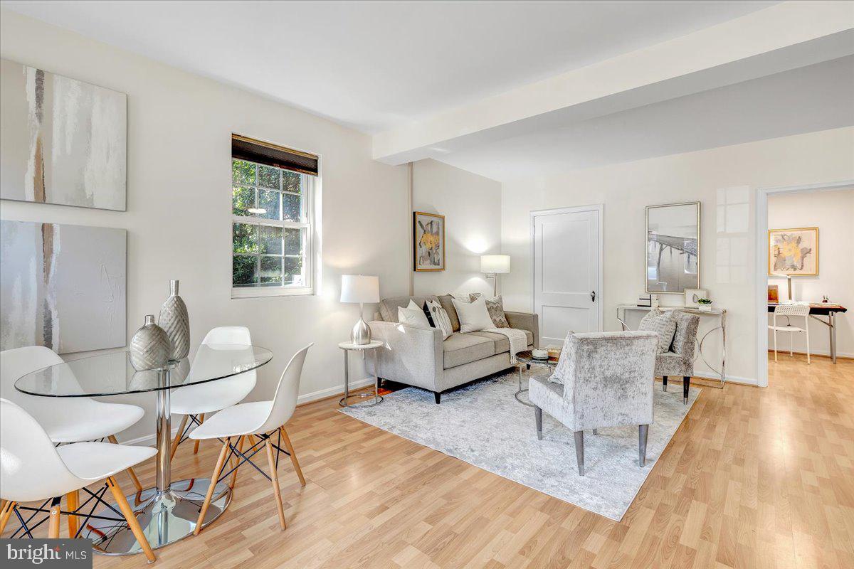 1908 North Rhodes Street, Unit 47 Arlington, VA 22201 - Photo 7 of 23 Open Concept Dining Living room