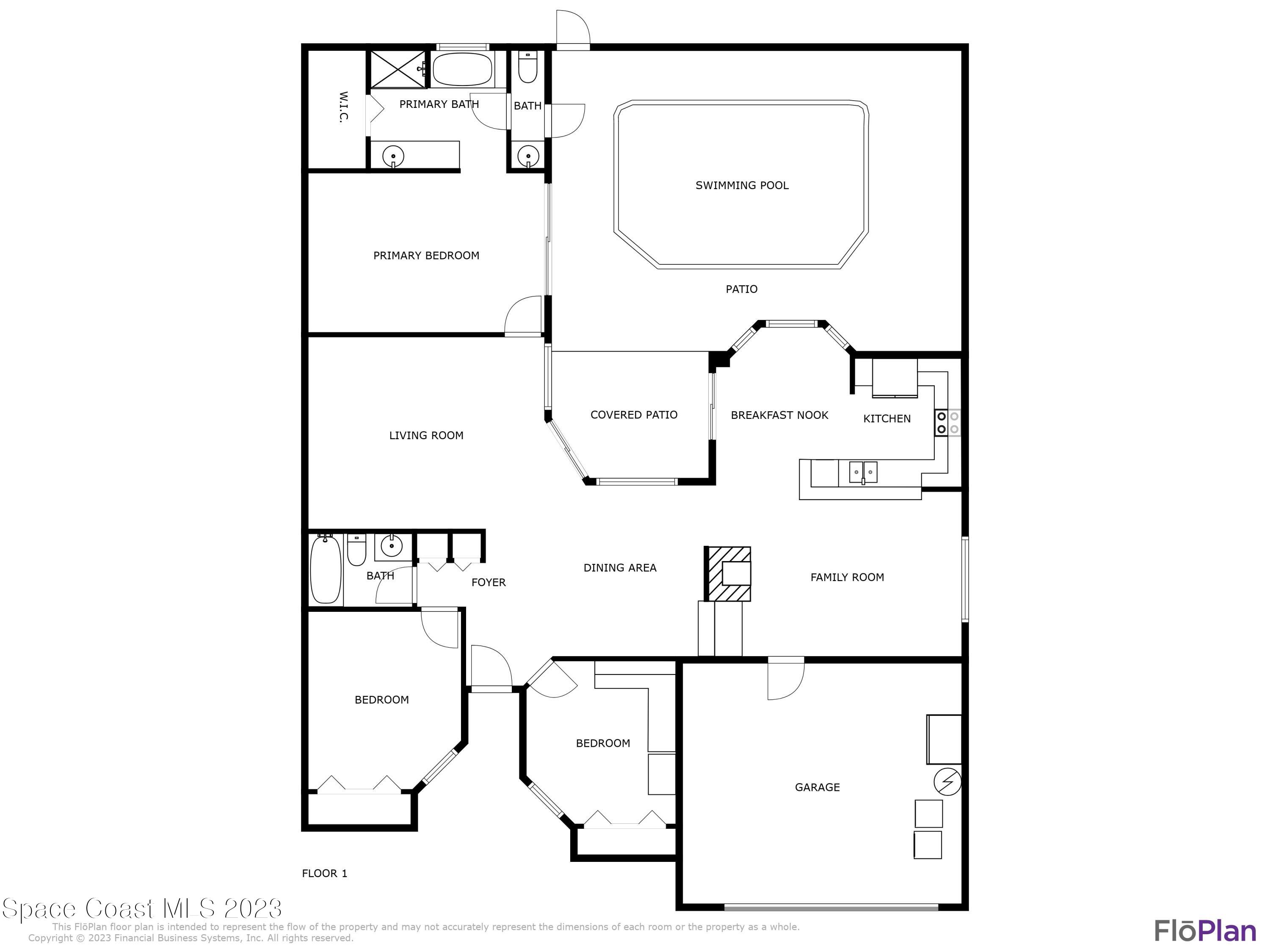 329 Pine Ridge Lane Melbourne, FL 32940 - Photo 30 of 30 Floor plan