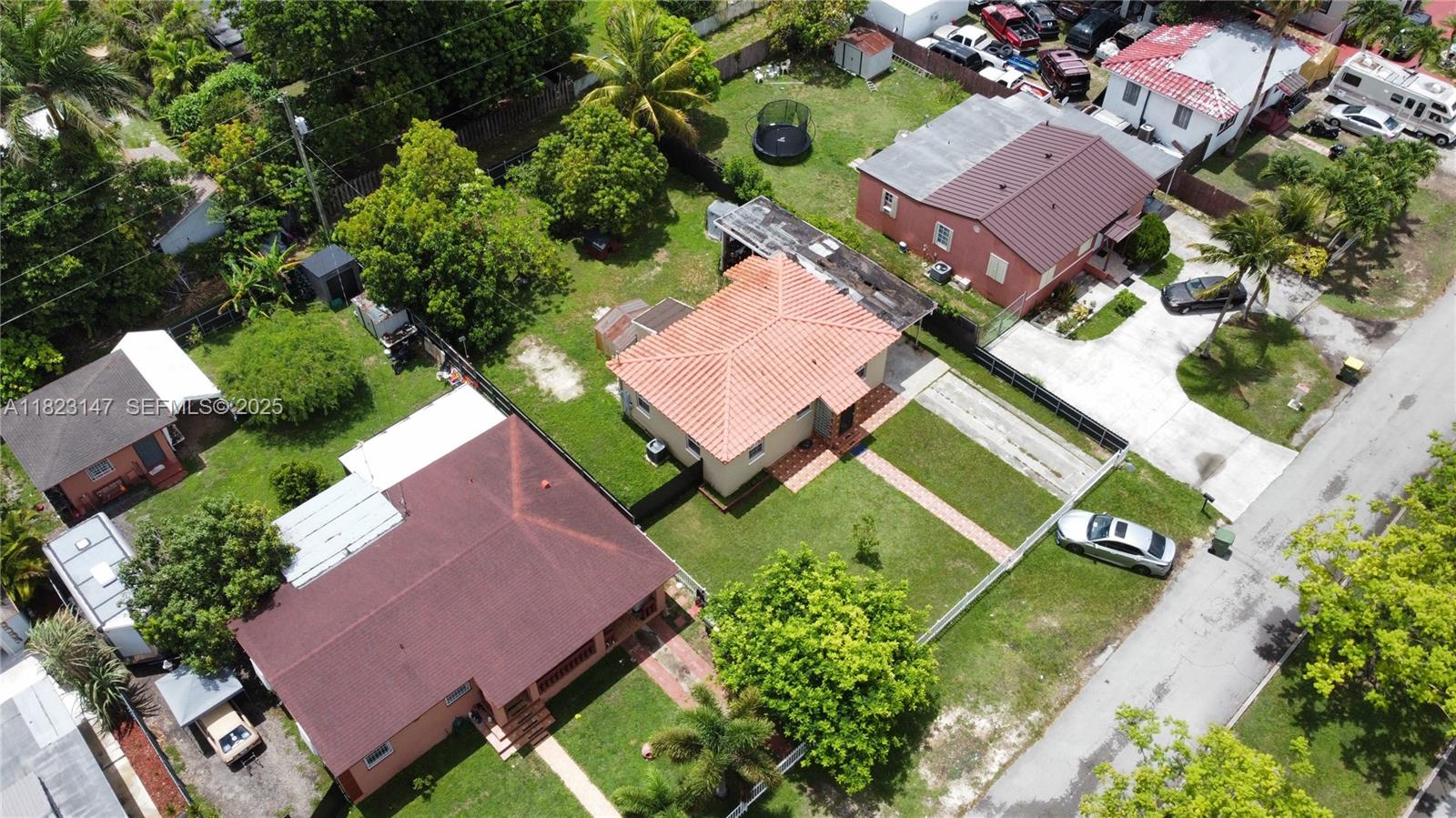926 Northwest 3rd Avenue Homestead, FL 33030 - Photo 22 of 23 an aerial view of a house with a garden