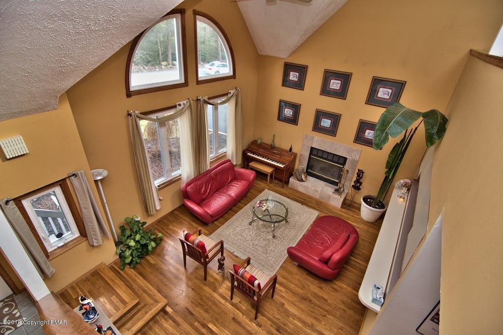 1201 Kilmer Road Tobyhanna, PA 18466 - Photo 9 of 54 Living Room View from Staircase View 02