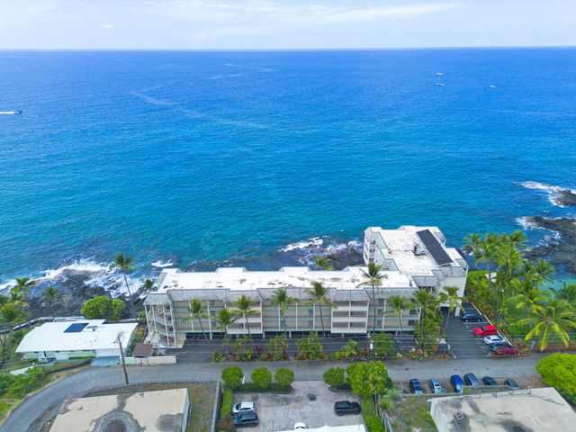 a view of a fountain in the terrace