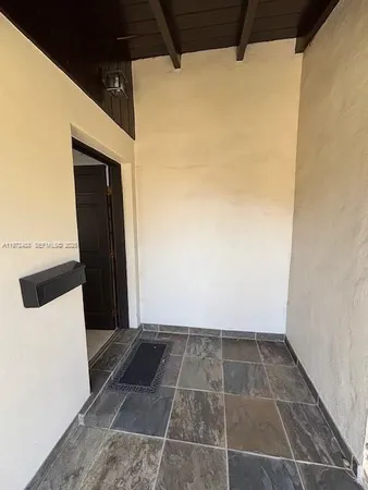 a view of a door