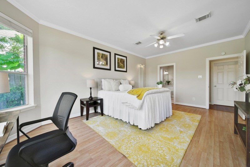 3206 Summer Bay Drive Sugar Land, TX 77478 - Photo 23 of 43 a bedroom with furniture and a window