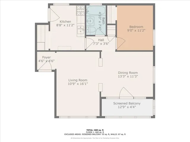 $143,000 | 642 Van Buren Street, Unit 2, Oak Park, IL 60304