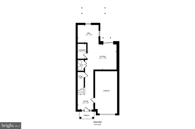 a picture of a floor plan