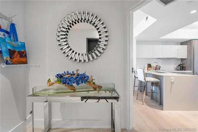 a view of a city with tall buildings