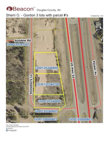 $40,000 | 144-xx South Snowberry Lane, Gordon, WI 54838