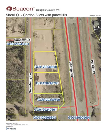 $40,000 | 144-xx South Snowberry Lane, Gordon, WI 54838