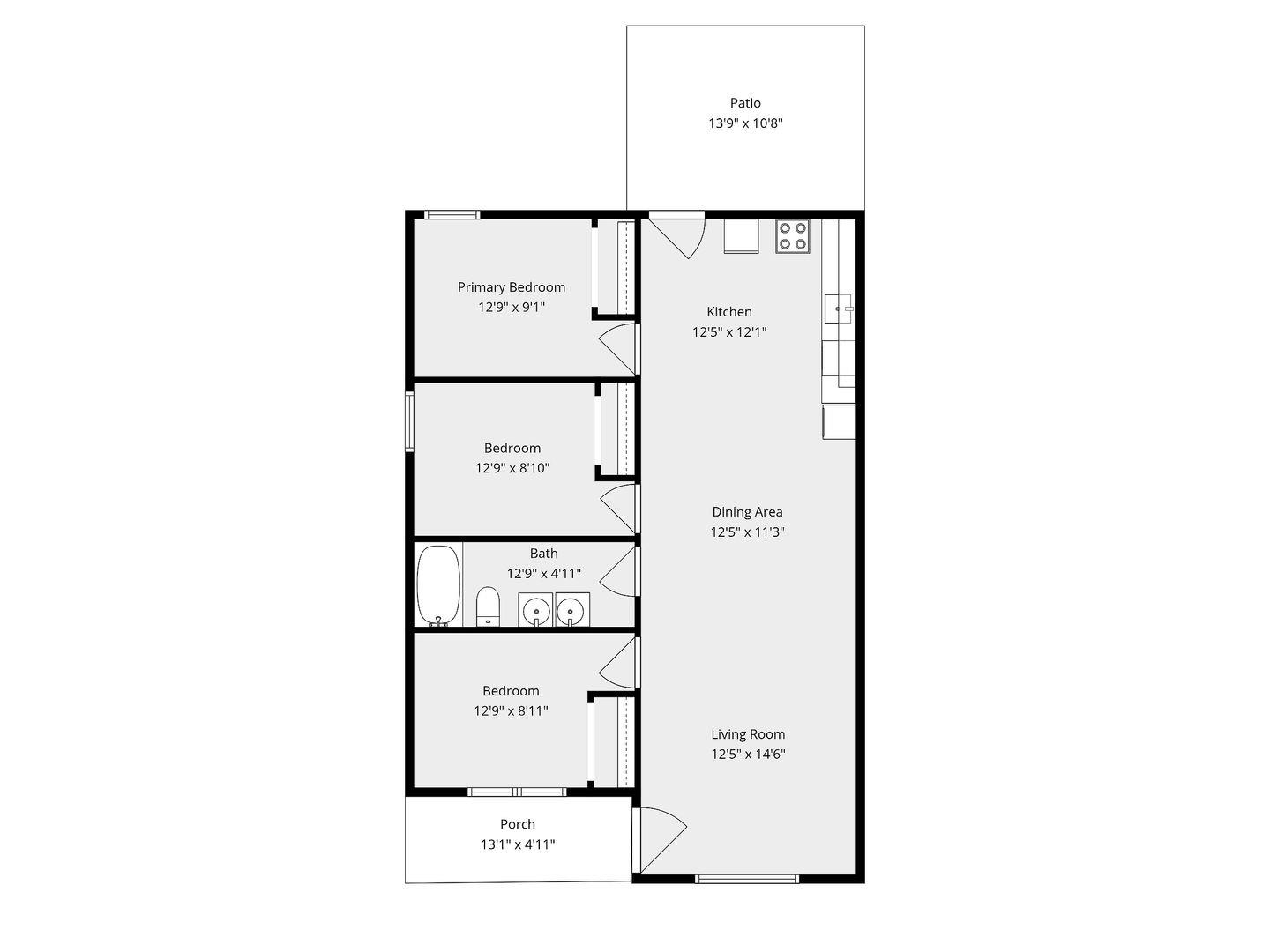 635 East Azalea Avenue Foley, AL 36535 - Photo 18 of 18 Floor plan