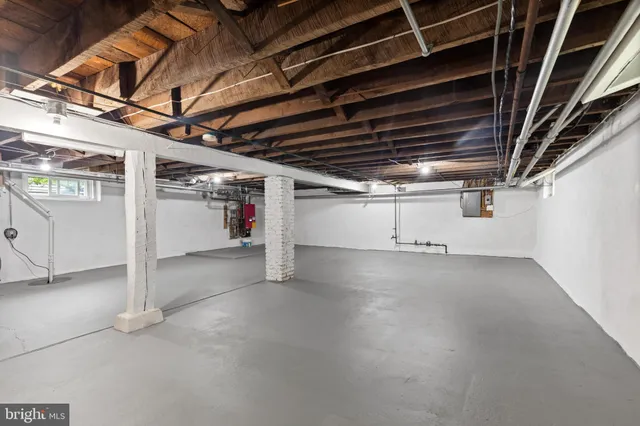 a view of parking garage