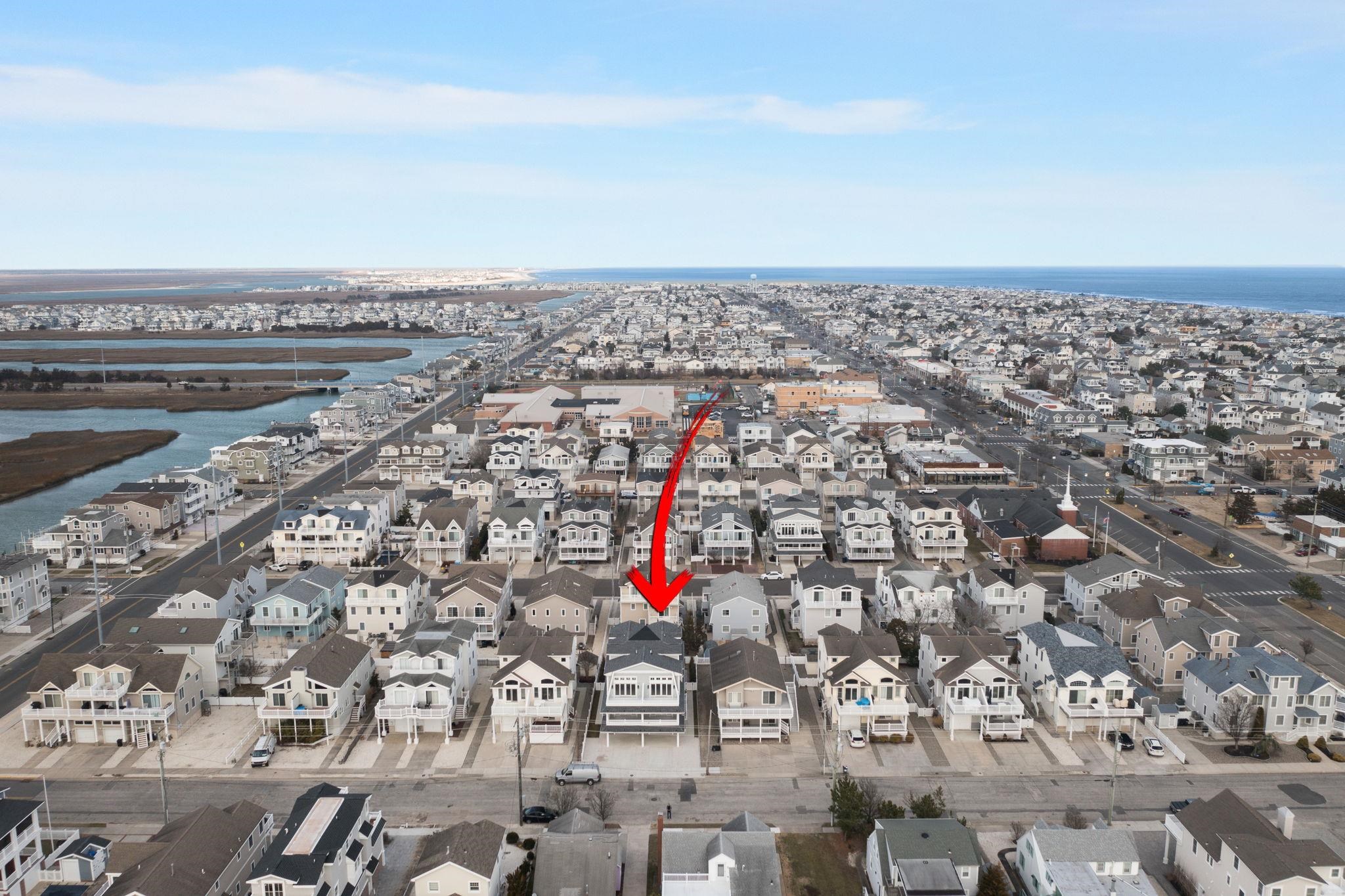 249 35th Street, Unit EAST SIDE Avalon, NJ 08202 - Photo 43 of 45 an aerial view of multiple house