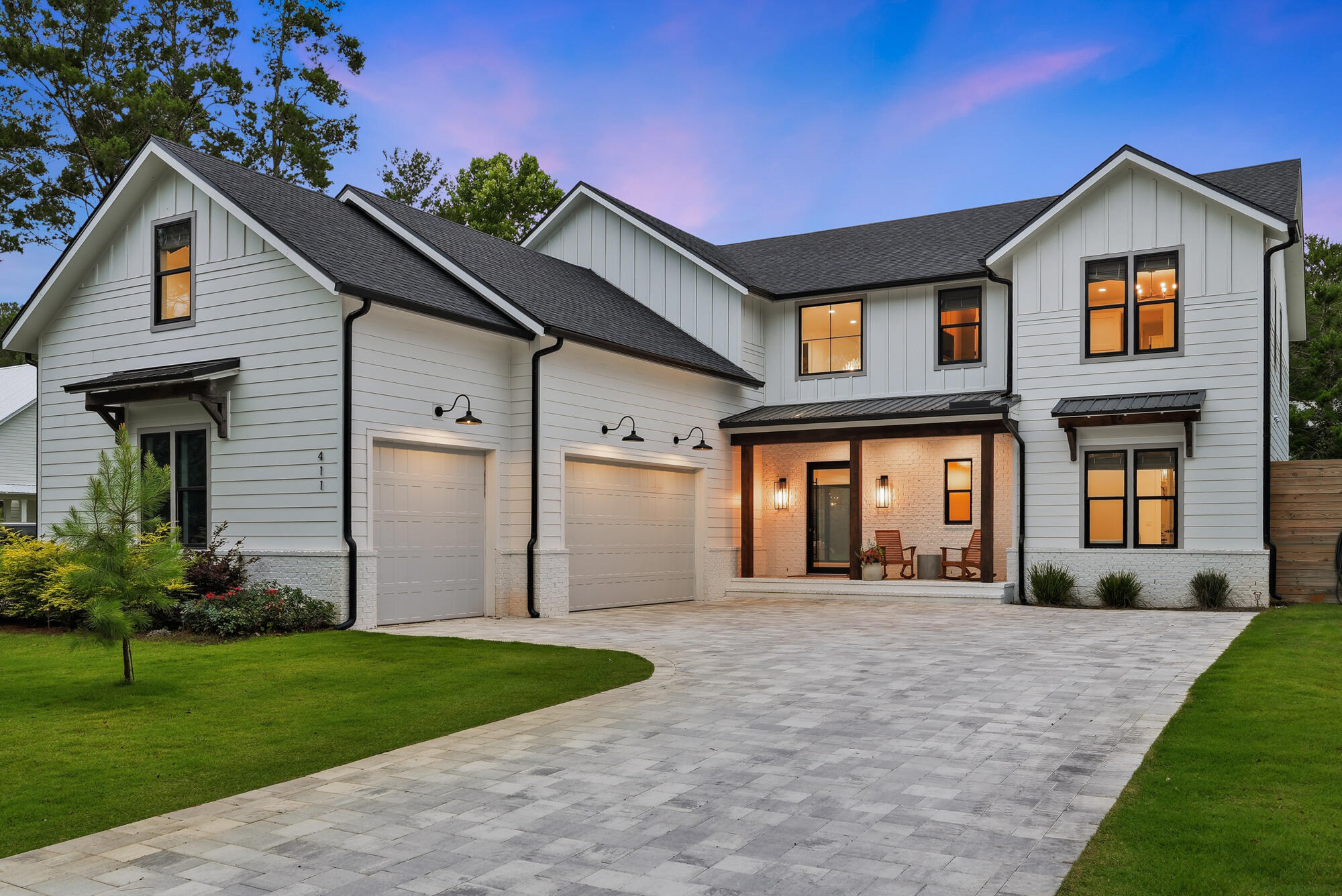 411 West Point Washington Road Santa Rosa Beach, FL 32459 - Photo 1 of 48 411 W Point Washington Rd Twilight - AW