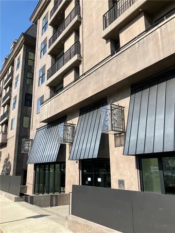 a view of a building with stairs